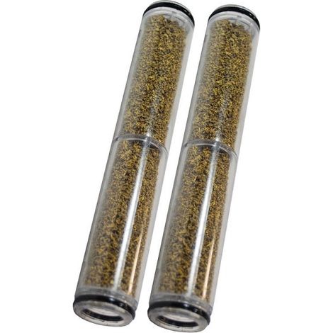 Filtre douche - Hydropure - Multi Jets - Lot de 2 - Filtration chlore et métaux lourds - 14000 litres