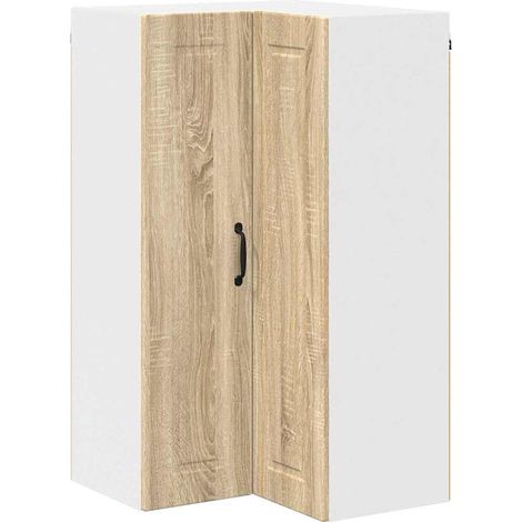 Meuble mural de cuisine,Armoire de cuisine Chêne Sonoma 57 x 57 x 100 cm CFW82773 (1/5)