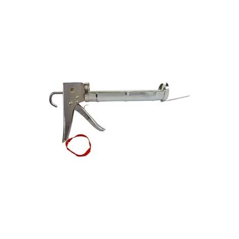 PISTOLA PER SILICONE PROFESSIONALE CROMATA - 3 pezzi ALTE
