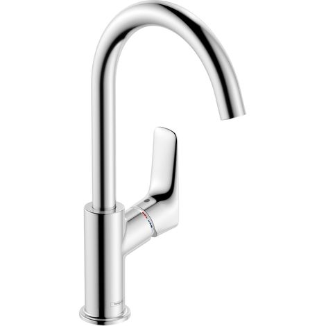 hansgrohe Logis Mitigeur de lavabo, bec pivotant, ComfortZone210,