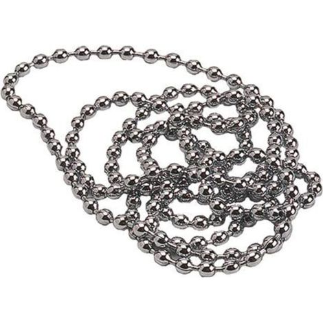 CHAINETTE PERLEE LAITON CHROME