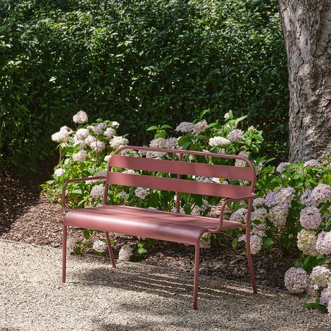 Banc de jardin en aluminium 2 places (1/5)