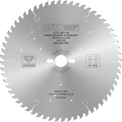 237.060.12M SIERRA CIRCULAR DP D=300X3.2/2.2X30 Z=60 TCG (1/4)