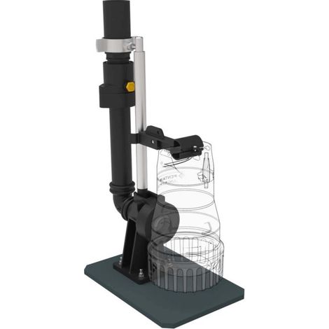 Kit d&39installation Jung Pumpen Easyfix 32 Single JP50308 pour le drainage des sous-sols et les pompes de drainage