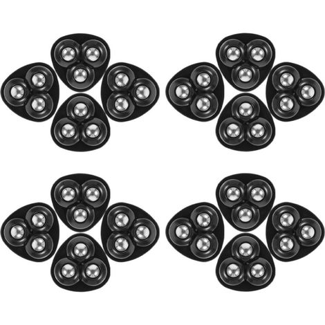 16 Pièces Roulettes Auto-adhésives Pivotantes 360° (1/5)