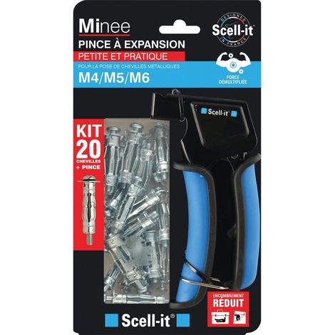 Metallklemmen- und Ankerset 1 x SCELL-IT Spreizdehnung x L. 35 mm SCELL-IT