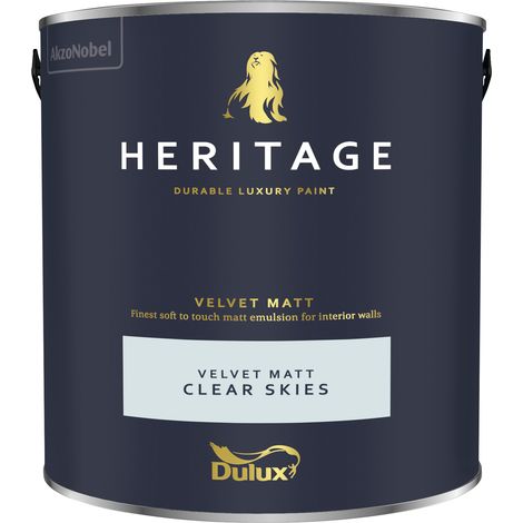 Dulux Heritage Velvet Matt - 2.5L - Clear Skies