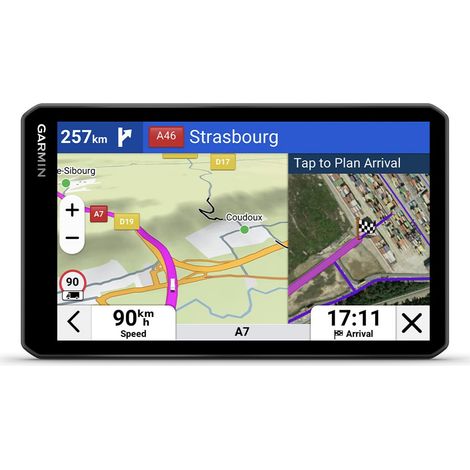 Garmin dēzl LGV720 Navigationssystem Fixed 17,6 cm (6.95") TFT Touchscreen 242 g Schwarz