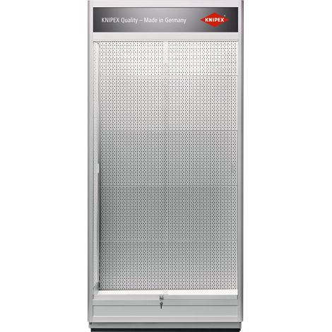 KNIPEX 00 19 30 VIT 1 Vitrine pour la présentation des produits pour montage sur plaques perforées 400 mm