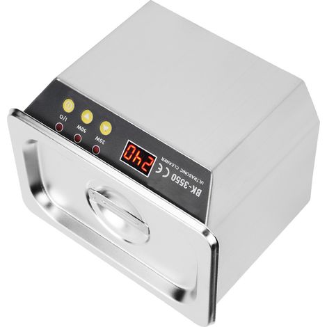 Hochleistungs-Ultraschallreiniger für Schmuck, Uhren, Ringe, Waschmaschine BK-3550 0,8LEU Stecker 220V (1/5)