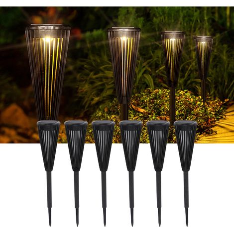 Lampe solaire Beta pour extérieur, jardin ou cour, éclairage d'ambiance LED à encastrer au sol. (1/5)