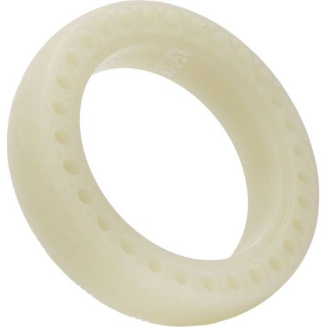 Pneu increvable 8.5x2.125 pour trottinette Ninebot 9 Nano, vert fluo, antidérapant et durable (1/5)