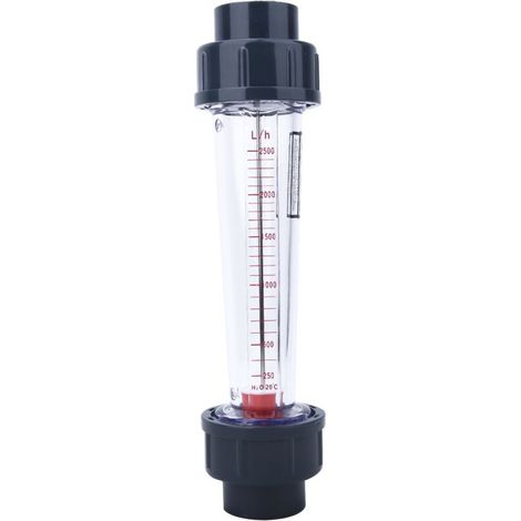 Débitmètre de liquide LZS-25(D) 2502500 L/h, boîtier en plastique ABS, haute précision- (1/4)