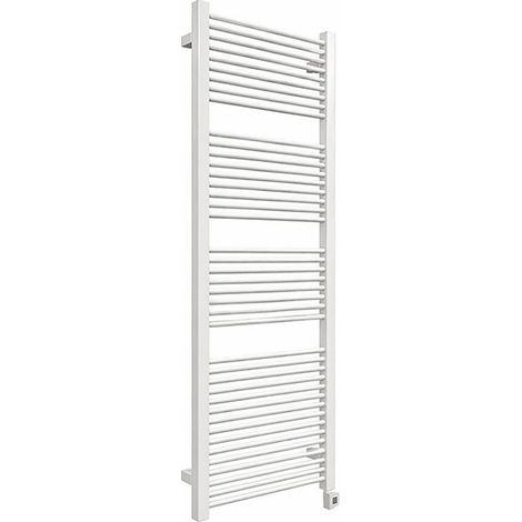Sèche-serviette électrique blanc de 1635mm de haut et 530mm de large - 800 Watt - MIK1635/530E8B (1/5)