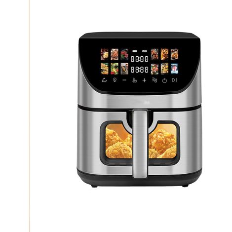 Friteuse intelligente 8,5L – Sans huile – Hublot – Four multifonction – Commandes tactiles LED