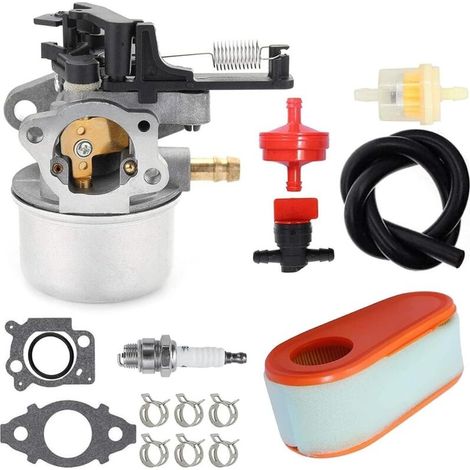 Kit filtro aria 591137 590948 Carburatore per Briggs & Stratton 111P02 114P02 11P902 121Q02 121Q07 121S02 121S07 121S75 124Q02 Idropulitrice ad alta pressione 775EX TB360 Rasaerba (1/4)