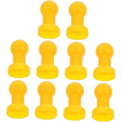 Lot de 10 capuchons de trampoline pour enfants, accessoires de chapeau de trampoline, rembourrage de poteau de trampoline, capuchons de sécurité, remplacements de poteau de trampoline, crochet (1/3)