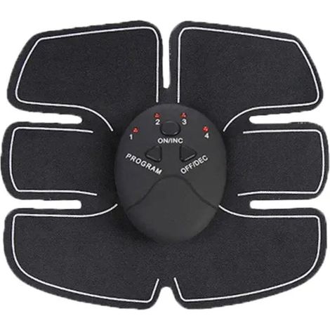 EMS Smart Training Device (Wireless Muscle Stimulator) for Abdominal Exercises and Weight Loss - Slimming Body Stickers - AquaForge
