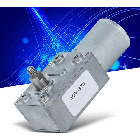 Moteur à engrenages en fer forgé, moteur à courant continu autobloquant, moteur de hotte aspirante JGY-370, 12 V CC, 23 tr/min (1/5)