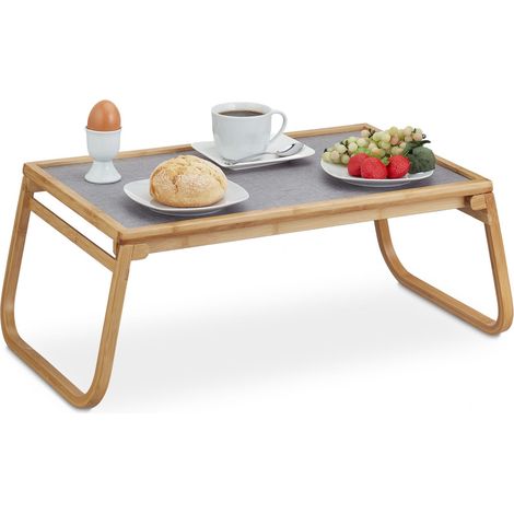 Plateau de lit pliable en bambou (1/5)