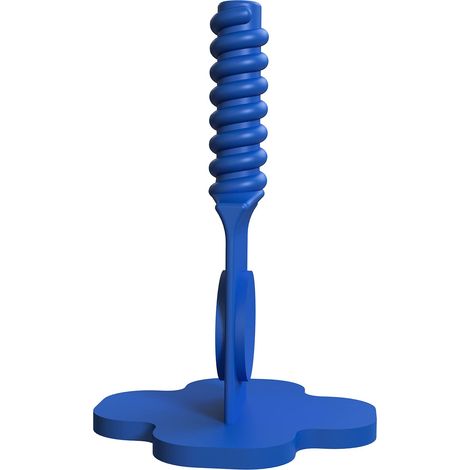 Brunoplast NIVIFIX 250 linguette filettate dritte (base standard) PRO blu sistema di livellamento per piastrelle da 3 mm distanziatori da 3 mm posa di piastrelle da parete e pavimento con linguette (1/5)