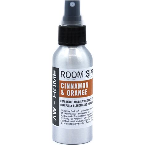 100ml Room Spray - Cinnamon & Orange