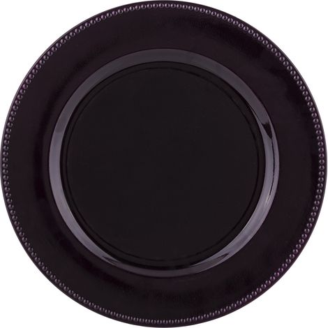 Support pour assiette, sous-assiette, 1,5 x 33 x 33 cm, violet (1/4)
