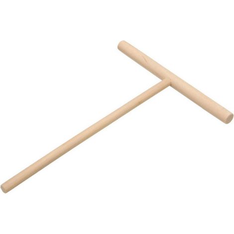 Stück T-förmiger Crêpe-Stab aus Holz für Fladenbrote und Brote – DIY-Küchenaccessoire