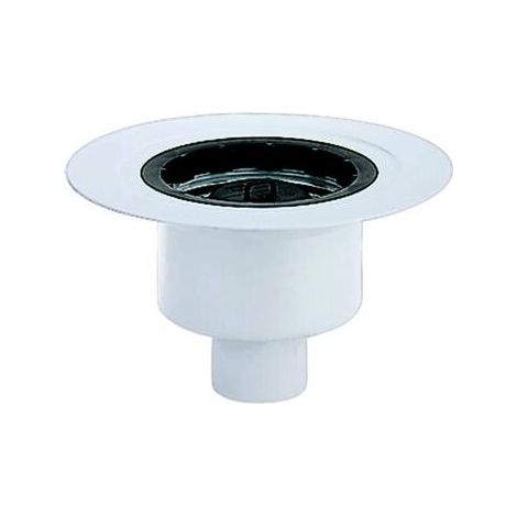 Dallmer 611895 corps d'évacuation 61 HT, PP-INOX (1/2)