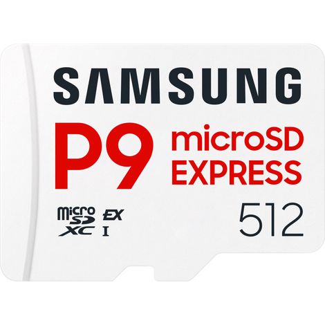 MEMORIA MICRO SDXC PRO 512GB/P9 EXPRES MB-MK512T/WW SAMSUNG (1/5)