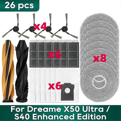 Zubehörteile für Dreame X50 Ultra / S40 Enhanced Edition