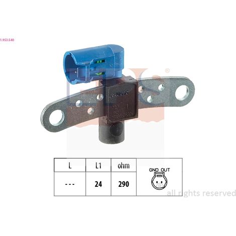 Capteur d'angle, vilebrequin EPS 1.953.540 NISSAN 23798-00Q0B