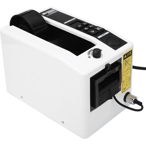 Jeffergarden Automatique Dérouleur adhésif,Distributeur de ruban adhésif de bureau,Largeur du Ruban 8-50mm, Longueur 20-999mm,transport et coupe automatiques