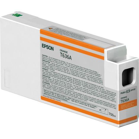 Epson Singlepack Orange T636A00 UltraChrome HDR 700 ml cartouche d'encre 1 pièce(s) Original