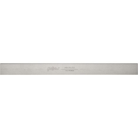 Couteau de dégauchisseuse Globus ns130-0260-0001 HSS 62-64 HRC