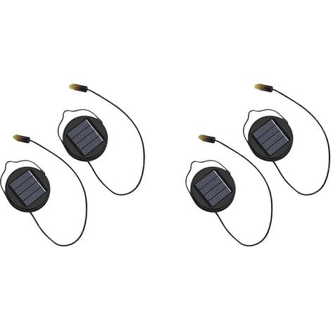 Packung mit 4 wasserdichten 600mAh Ersatzspitzen für Solarleuchten im Außenbereich (Laternen, Gartenleuchten usw.), ideal als Geburtstagsgeschenk oder für DIY-Projekte. (1/5)