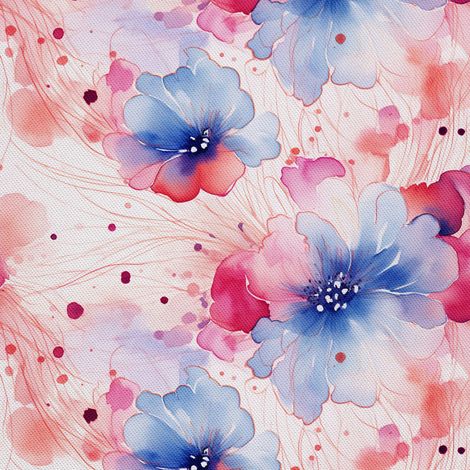 Tela decorativa para exteriores Oxford - Flores - DX2691 (1/5)