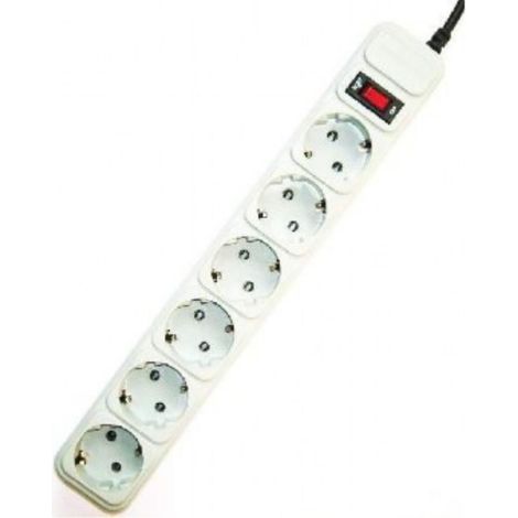 Ciabatta Multipresa GEMBIRD SPG6-B-10C (3 m)