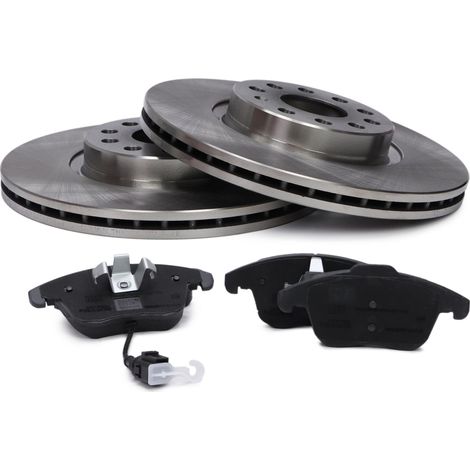 ENSEMBLE DISQUES ET PLAQUETTES DE FREIN AVANT AUDI, SEAT, VW (1/5)