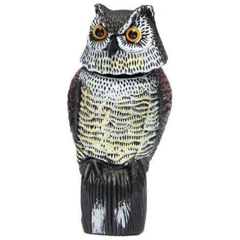 Pigeon Repellent - Reflective and luminous owl, bird deterrent, scarecrow repellent - to keep away pigeons, crows and other birds. (1/4)