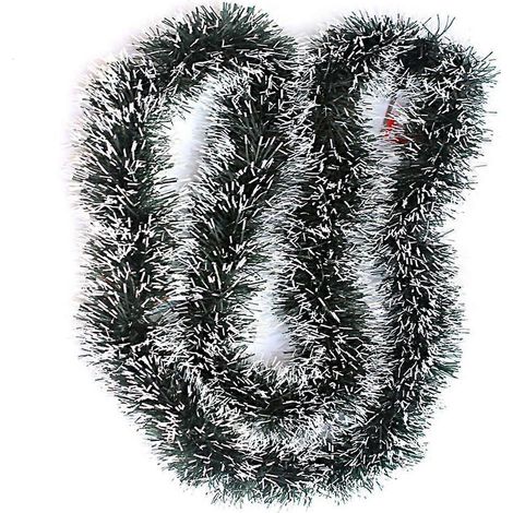 Guirlande de Noël de 2 m, décorations à suspendre au plafond pour sapin de Noël-Green