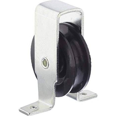 Chapuis VPCP1 Puleggia con perno - Acciaio zincato - 20 kg - Rotella diametro 40 mm - Per corda di diametro 6 mm (1/3)