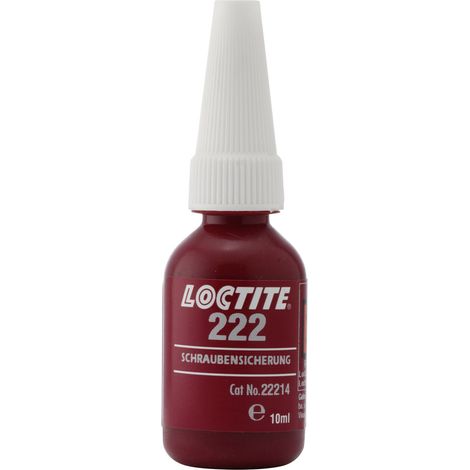 LOCTITE® 222 267358 Schraubensicherung Festigkeit: niedrig 10 ml