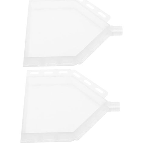 Bac à Eau en Plastique pour Climatiseur, Récupérateur D'eau de Climatisation Installation Facile, pour Fête Estivale en Extérieur, Kit Goutte Goutte 2pcs (1/5)