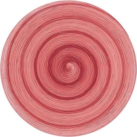 Plato de postre morado en cerámica pintada a mano 20,5 cm