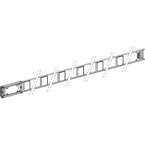 Canalis KNA élément droit 160A 3m blanc 6 fenêtres SCHNEIDER KNA160ED4306