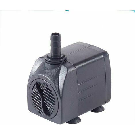 Pompe à eau submersible, ultra-silencieuse (25W), IPX8, 4 pieds ventouses, 1500L/H, 220V 50Hz, hauteur de levage 2m et 3 buses, aquarium piscine aquarium bassin fontaine hydroponique, câble 1.5m (1/4)