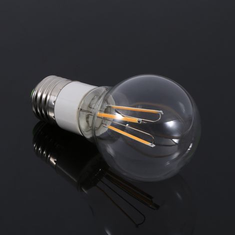 E27 12V 3W COB-Filament-LED-Lampe, warmweiß, 360° Abstrahlwinkel, nicht dimmbar, 1 Stück, langlebig und energieeffizient (1/3)