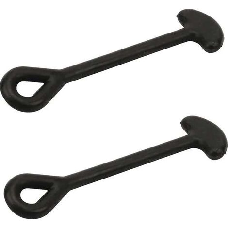 Cyclingcolors – Tendeur sandow élastique 186mm – Caoutchouc résistant aux intempéries – Pour attache vélo, remorque, piscine – Extensible et durable