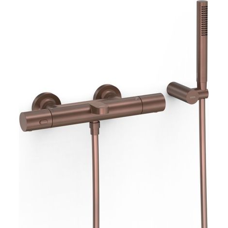Robinet thermostatique mural pour baignoire et douche Over-wall Volcanic - TRES 19017429VO